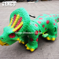 Modèle de scooter dinosaure animatronique, dinosaure animé à monter électrique