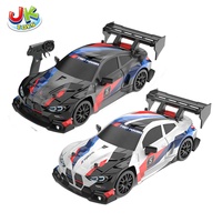 Mobil RC Drift 2.4G 4WD Kecepatan Tinggi 18km/jam dengan Lampu LED untuk Anak-anak dan Dewasa, Hadiah