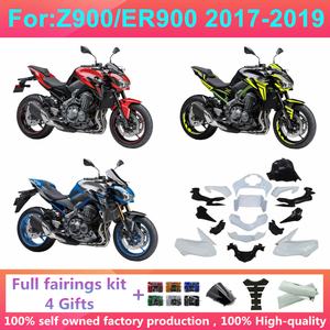 Kit de carénage complet moulé par injection pour moto, compatible avec <span class=keywords><strong>Kawasaki</strong></span> Z900 ER900 2017 2018 <span class=keywords><strong>2019</strong></span> 17 18 19, kits de carénage de carrosserie Zxmt - Product Image 1