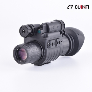 Gen2+/3 Op het hoofd gemonteerde FOV 40 FOM1800+ Autogate beeldversterker Wit/groen fosfor 1x nachtzichtmonoculair PVS 14 - Product Image 4