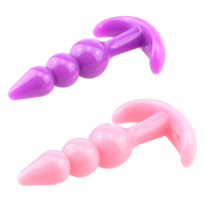 Estimulador <span class=keywords><strong>Anal</strong></span> largo de silicona con tres cuentas para hombres y mujeres y tapón <span class=keywords><strong>Anal</strong></span> Gay <span class=keywords><strong>Tapon</strong></span> <span class=keywords><strong>Anal</strong></span> - Product Image 4