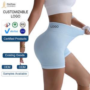 Short de yoga pour femmes, sous-vêtement de sport personnalisé Lulu, extérieur, séchage rapide, uni, pour le cyclisme, la course à pied, le fitness, l'été - Product Image 1