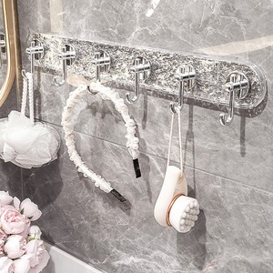 Light Luxury Behind-the-<b>Door</b> <b>Bathroom</b> Wall Hanging <b>Hook</b> Strong Load-Bearing for Kitchen Clothes Row <b>Hook</b> - Product Image 4