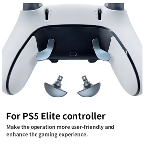 Botones Traseros Metálicos para el Control PS5 Edge Elite, Palancas Metálicas, Repuestos de Gatillos para el Control <span class=keywords><strong>DualSense</strong></span> - Product Image 1