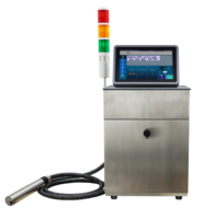 Imprimante à jet d'encre UV automatique pour sacs en plastique, machine de codage à jet d'encre multilingue pour métaux, machine de codage à jet d'encre haute vitesse