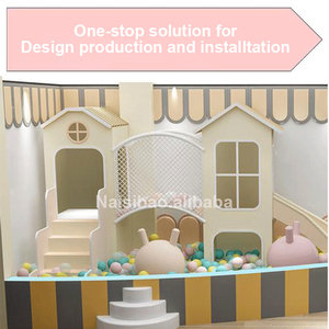 Bền Đầy Màu Sắc Trẻ Em Sân Chơi Trong Nhà Thiết Bị Cho Trẻ Em Với Mềm Slide Và Mê Cung Cấu Trúc Cho Trung Tâm Mua Sắm Khu Vực Chơi - Product Image 5