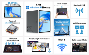 <span class=keywords><strong>Tablette</strong></span> PC 11 pouces Best Seller avec Windows et clavier, prix abordable, système d'exploitation Win 11, ordinateur personnalisable <span class=keywords><strong>pour</strong></span> usage bureautique - Product Image 4