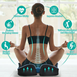 <span class=keywords><strong>Coussin</strong></span> de fesses orthopédique antidérapant chaise de bureau mi-ferme oreiller assis soulagement de la <span class=keywords><strong>douleur</strong></span> <span class=keywords><strong>coussin</strong></span> de siège de voiture en mousse à mémoire de forme Anti-décubitus - Product Image 6