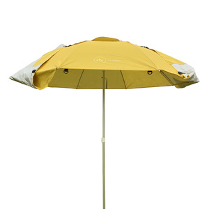 Giardino esterno Piscina Pieghevole Ventilato <span class=keywords><strong>Blu</strong></span> Sole e Pioggia Baldacchino Ombrello per la Spiaggia e Gli Eventi Sportivi - Product Image 2