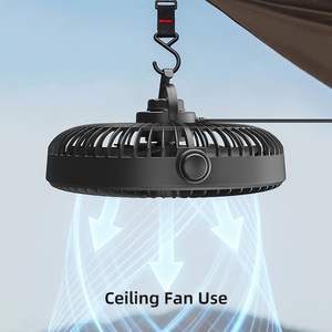 Truck <b>Car</b> Fan Large Fan for Suv Adjustable Stepless Wind Speed Ceiling Fan Suction Cup Base with <b>Clamp</b> Fan <b>Car</b> Accessories - Product Image 4
