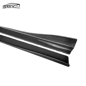 F80 F82 碳纤维 <span class=keywords><strong>R</strong></span> 风格侧裙 侧保险杠唇 适用于宝马 F80 M3 F82 M4 - Product Image 4