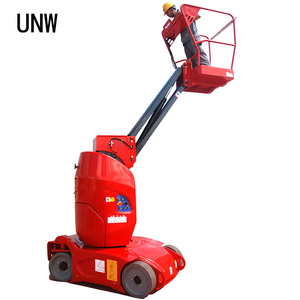 Plateforme de travail aérienne électrique homologuée CE, pour l'extérieur et l'intérieur, auto-propulsée, avec mât vertical et flèche télescopique - Product Image 3