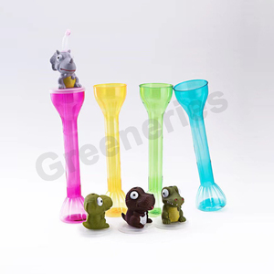 Barconic fiesta mancuerna novedad unicornio hielo Slushy Yard tazas - Product Image 5