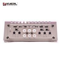 Guangzhou Kuer nouvelle voiture amplificateur classe AB pleine fréquence 4 canaux amplificateur 12v puissant voiture amplificateur de puissance