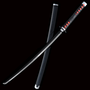 Venta caliente Anime Demon Slayer <span class=keywords><strong>Tanjiro</strong></span> Kamado <span class=keywords><strong>espada</strong></span> para Cosplay y regalo de decoración - Product Image 6