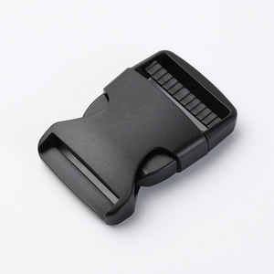 <b>Sliding</b> Buckle <b>Plastic</b> Black Adjustable For Bags Durable Wear Resistant J1 023 - Product Image 1