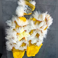 Nouveau nouvel an chinois adulte Lion danse laine accessoire peluche Dragon lanterne Performance authentique chine Lion danse Costume à vendre