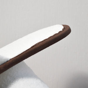 Zapatillas de hotel de 5 estrellas de lujo personalizadas con logotipo personalizado zapatillas desechables suaves antideslizantes para habitación de invitados - Product Image 5