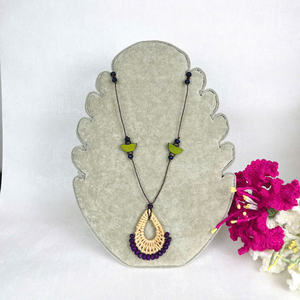 Collier pendentif en corde tressée simple 2026, mode quotidienne - Product Image 4