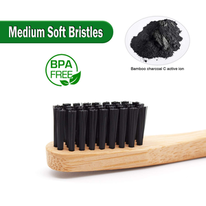 Cepillo de Dientes de Bambú Ecológico con Cerdas 100% Naturales de Pelo de Jabalí de Fábrica - Product Image 4