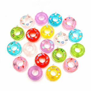 Juguete Inflable, Mini Flotador, Vinilo, Apto para Apretar y Morder, Accesorios para Flotadores, Flotador Pequeño de PVC con Diseño de Helado - Product Image 1