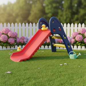Tobogán de Plástico Folabel para Niños, Primeros Pasos, para Jardín Residencial, Guardería y Casa de Juegos, Uso en Parques Educativos de Aventura - Product Image 1