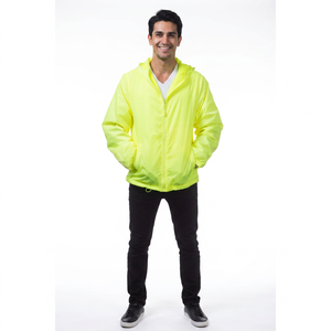 Waterproof Hooded Outdoor Sports 2026 Custom Designed <b>Men's</b> Full Zip Windbreaker Jacket <b>Coat</b> <b>Long</b> Thin for Winter - Product Image 1