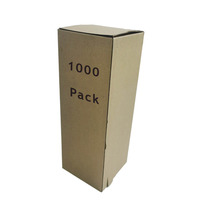 Custom Logo King Size White Brown Rolled Cones Natural Food Grade Rolling Paper Cones 84 98 109 mm for Jar Box Set Pack