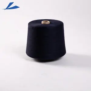 Waxed Virgin Polyester viscose Ring Spun Yarn 30/1with best price for knitting