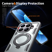 Funda con Anillo OMEVE para Xiaomi 17T Pro, 17T, 15T, 17 Pro Max, Resistente y Robusta, con Parachoques Magnético para Xiaomi 14T Pro, 14T