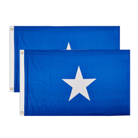 Approvisionnement d'usine drapeaux de la République dominicaine tout drapeau de bricolage impression en polyester personnalisé une pièce drapeau des Maldives
