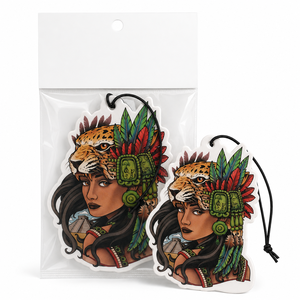 Diffuseur <span class=keywords><strong>de</strong></span> parfum personnalisé sur cartes en papier, motif culturel aztèque et maya, super puissant, longue durée, pour voiture, maison et bureau - Product Image 1