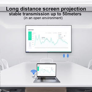 Émetteur-récepteur HDMI sans fil Justlink <span class=keywords><strong>4k</strong></span> 50M Ezcast 5G Extender Vidéo Audio <span class=keywords><strong>TV</strong></span> Ordinateur portable PC Projection d'écran de téléphone portable - Product Image 3