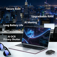 Nouvel Ordinateur Portable AMD AI 15,6 Pouces en Gros, Ryzen 5, RAM Intégrée, Boîtier en Aluminium, Design Fin, Prêt pour l'Asie du Sud-Est avec Copilot+