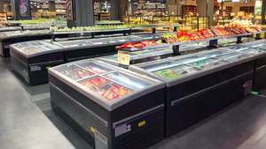 Congélateur commercial pour crème glacée, congélateur combiné pour supermarché, congélateur d'îlot pour supermarché, réfrigérateurs de présentation - Product Image 4