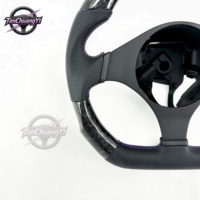 Volante de Fibra de Carbono Forjado Personalizado al Mejor Precio para Mitsubishi Lancer Evolution Evo 7 Evo 8 Evo 9 IX 2005-2007