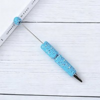 Nouveau stylo diamant AB impeccable 2026, couleur bonbon fluorescente, motif dessin animé mignon, stylo perlé pour la pop européenne et américaine