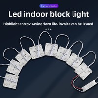 220V haute tension LED bande lumineuse publicitaire Blockchain Film souple boîte à lumière de plafond blanc réflexion diffuse IP65 pour paysage