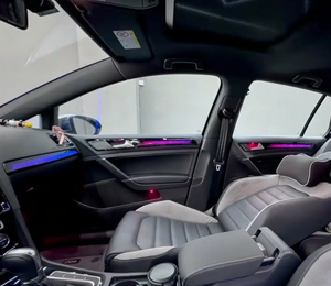 Kit de Luces LED para el Tablero de Instrumentos del Vw <span class=keywords><strong>Golf</strong></span> 7 7.5, Decoración Interior de Puertas, Luz Sinfónica, 12V, Control por Aplicación, 1 Año de Garantía - Product Image 3