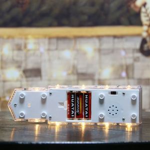 Nouveau produit : Décorations de Noël, train avec musique et lumière LED pour cadeaux de fêtes, décoration intérieure ou ornement de Noël - Product Image 6