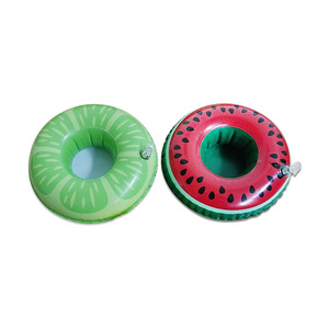 <b>Inflatable</b> Pineapple Watermelon Pool <b>Floats</b> PVC Swim Ring 16Cm Summer Fun Floating Toys For Kids Adults Pool Accessories - Product Image 2