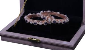 Brazalete Pacheli con Diamante de Corte Ovalado, Oro Rosa de 14K, 10.74 CT, Color IJ Natural, Pureza SI, Chapado en Rodio, Certificado IGI, Elegante para Mujer - Product Image 3
