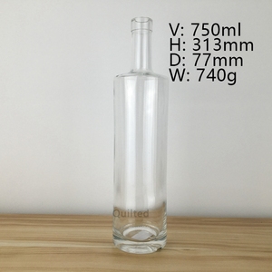 Logo 750ml di <span class=keywords><strong>liquore</strong></span>/vodka/whisky/gin/bottiglia di vetro dalla Cina con vetro di selce <span class=keywords><strong>liquore</strong></span> personalizzato <span class=keywords><strong>bianco</strong></span> <span class=keywords><strong>nero</strong></span> rosso chiaro vino blu - Product Image 4