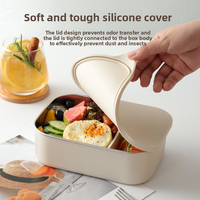 2026 Boîte à lunch Bento portable en acier inoxydable avec logo personnalisé Séparateurs amovibles en silicone pour enfants étanches et chauffables Nouvelles idées de produits