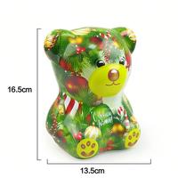 Boîtes en fer blanc personnalisées pour les fêtes, boîtes en métal pour cadeaux de Noël, Pâques, Halloween, pour emballer des bonbons et des biscuits