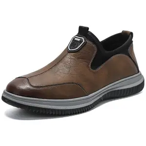 Factory direct sales of new products Best quality fashionable men's brown casual running shoes