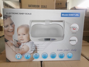 Infantómetro portátil de 20KG de capacidad máxima para bebés, medida de altura, pesaje, báscula Kinlee para bebés, modelo - Product Image 6