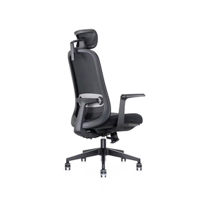 <span class=keywords><strong>Chaise</strong></span> <span class=keywords><strong>de</strong></span> <span class=keywords><strong>bureau</strong></span> pivotante <span class=keywords><strong>de</strong></span> direction en maille grise moderne <span class=keywords><strong>de</strong></span> <span class=keywords><strong>petite</strong></span> taille pour un usage domestique - Product Image 4