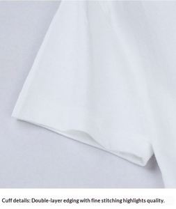 Custom Logo Plus Size Compressed Workwear T-<b>Shirt</b> Staff Uniform Team Building Corporate Office Event 100% Cotton Short Sleeve - Product Image 5