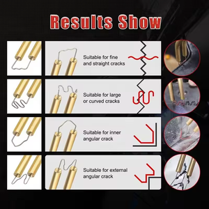 Soudeur de plastique OEM Outils de garage Agrafeuse à chaud pratique Machine de réparation de plastique PVC Réparation de pare-chocs de voiture - Product Image 3